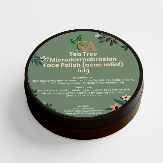 KA Tea Tree Microdermabrasion Face Polish