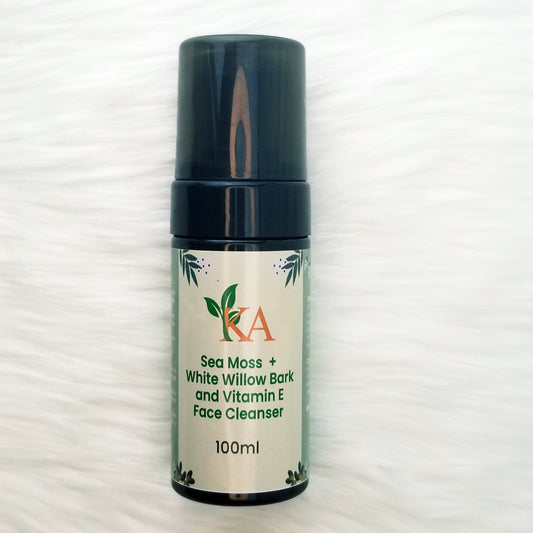 KA Sea Moss + White Willow & Vitamin E Face Cleanser